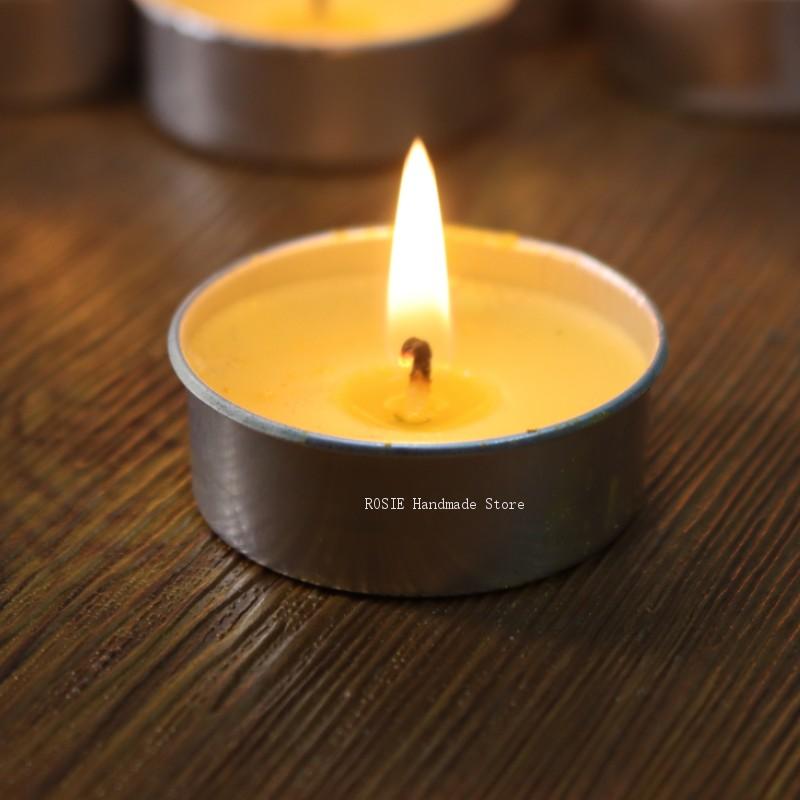 Candle Making Tips - กล่องอลูมิเนียมทรงกลมสำหรับใส่ชาขี้ผึ้งเปล่าพร้อมไส้เทียน100 100แท่งภาชนะบรรจุ100แม่พิมพ์ถั่วเหลืองเครื่องมือทำเทียน DIY