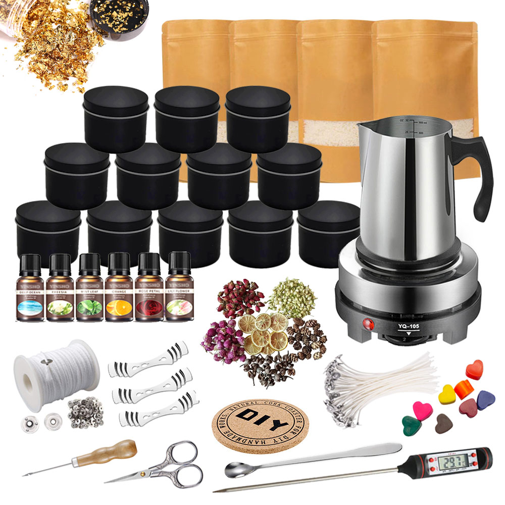 ชุดทําเทียนง่ายต่อการทําเทียนส - Candle Making Kit For Beginners บทวิจารณ์และราคา