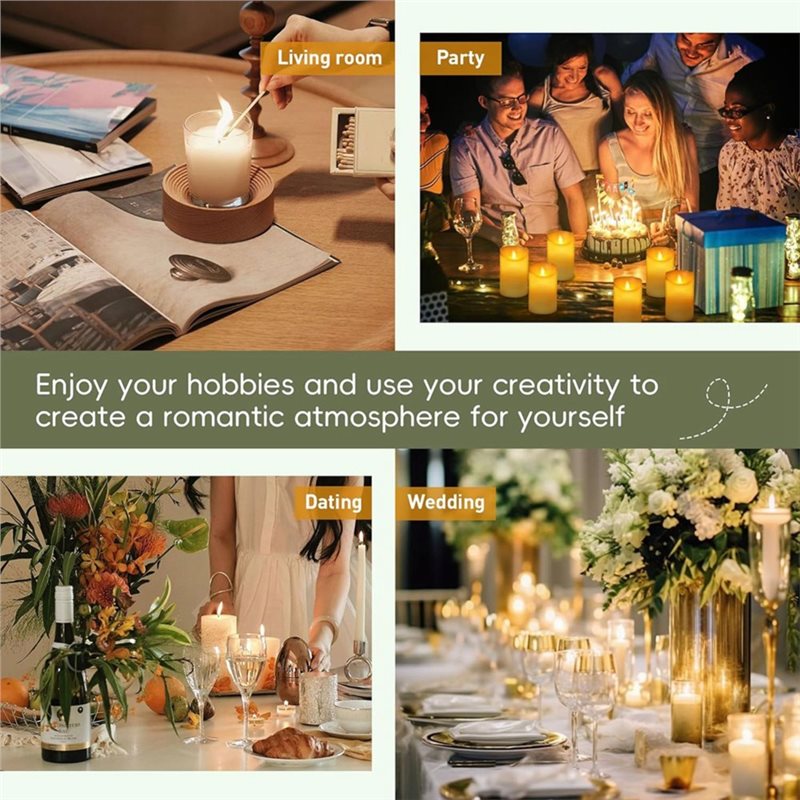 ชุดทำเทียน A96K พร้อมเตาไฟฟ้า  - Candle Making Kit For Beginners บทวิจารณ์และราคา
