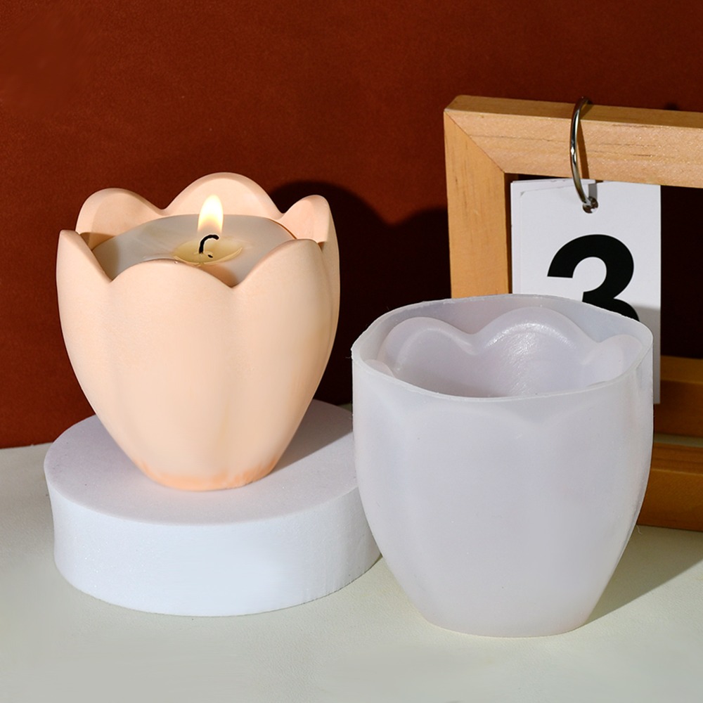 ทิวลิปเทียนผู้ถือแม่พิมพ์ซิลิโ - Candle Making Tips บทวิจารณ์และราคา