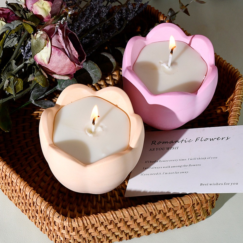 ทิวลิปเทียนผู้ถือแม่พิมพ์ซิลิโ - Candle Making Tips บทวิจารณ์และราคา
