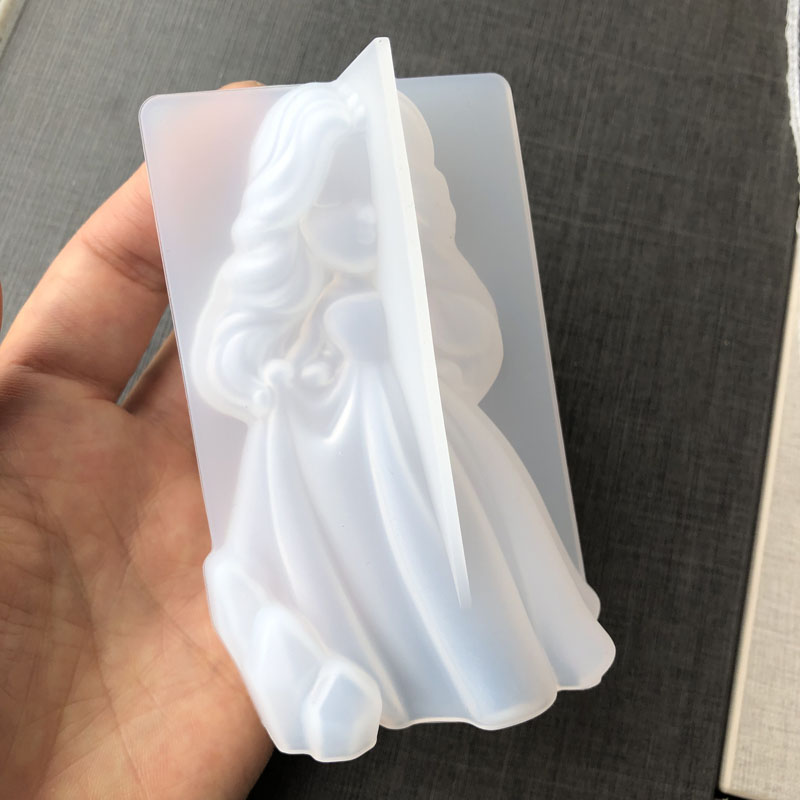 3D น่ารักเจ้าหญิงซิลิโคนเทียนแ - Candle Making Things บทวิจารณ์และราคา