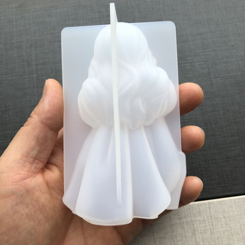 3D น่ารักเจ้าหญิงซิลิโคนเทียนแ - Candle Making Things บทวิจารณ์และราคา