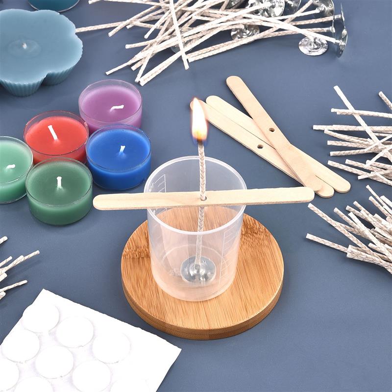 30Pcs เทียนต่ำควัน Pre-Waxed D - Candle Making Tips บทวิจารณ์และราคา