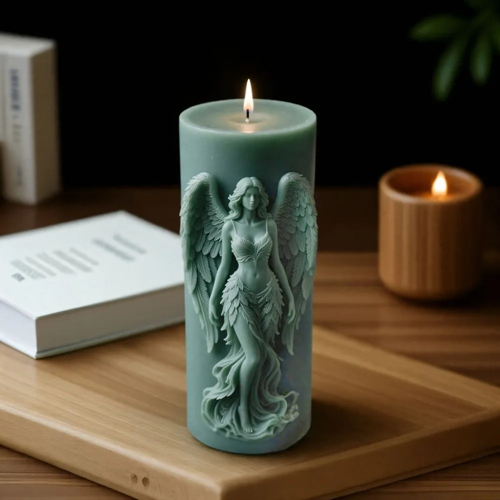 ปีกเทพธิดาเทียนหอมซิลิโคนแม่พิ - Candle Making Tips บทวิจารณ์และราคา