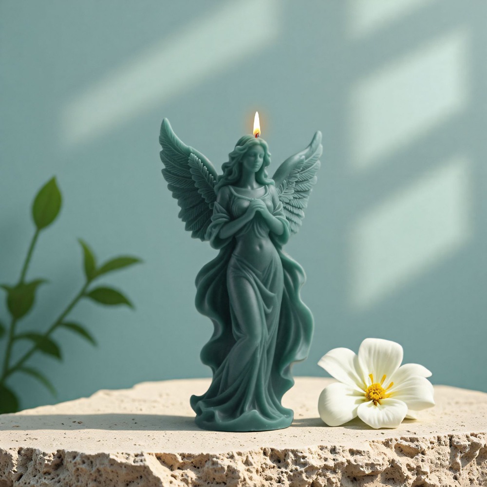 ปีกเทพธิดาเทียนหอมซิลิโคนแม่พิ - Candle Making Tips บทวิจารณ์และราคา
