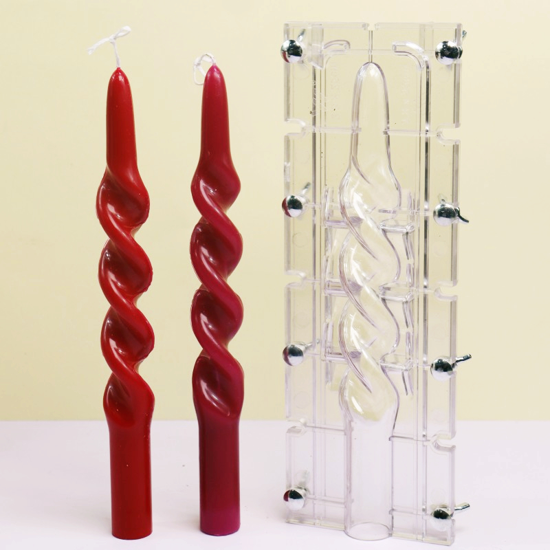 Twisted Stripe คอลัมน์อะคริลิค - Candle Making At Home บทวิจารณ์และราคา