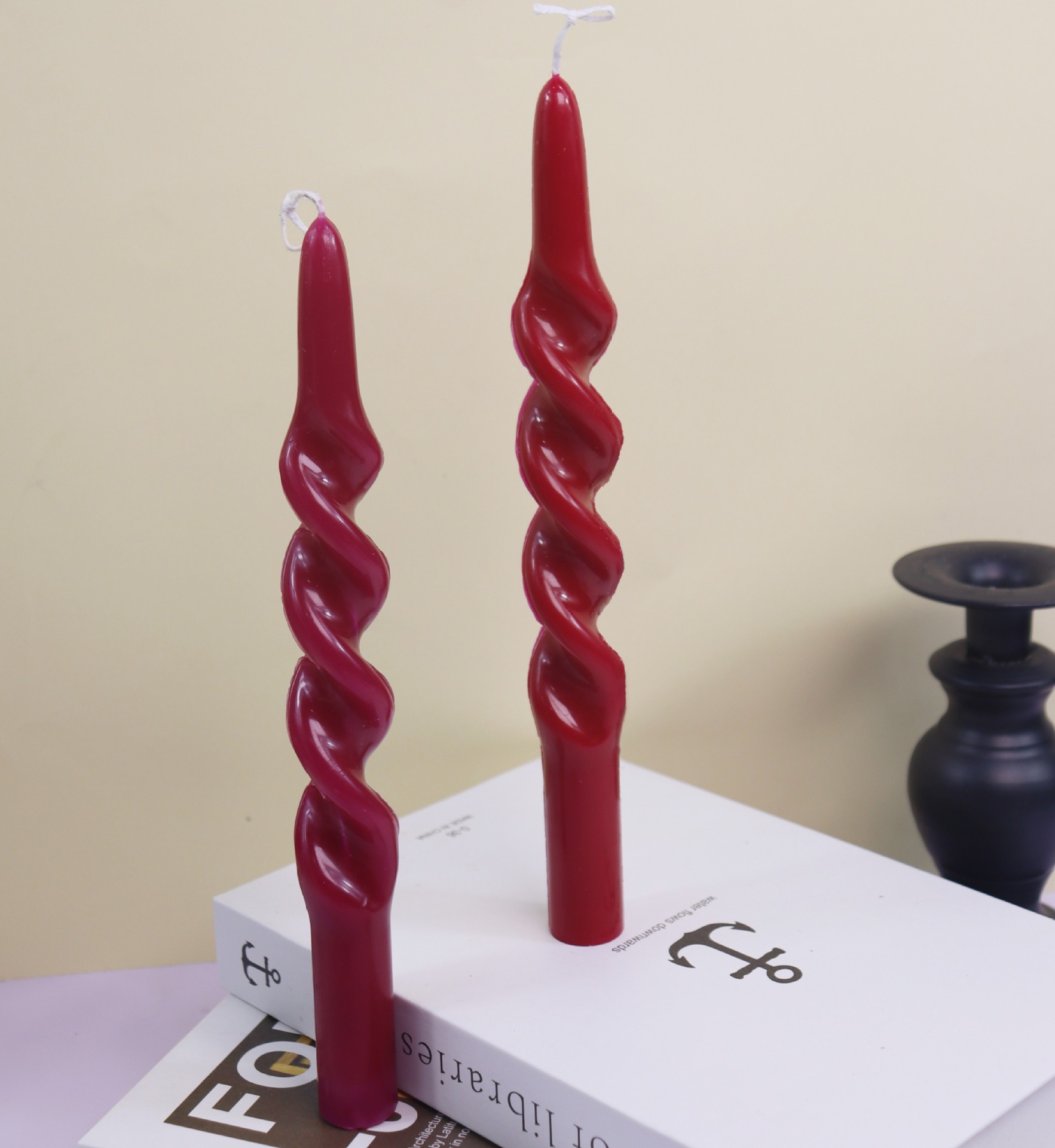 Twisted Stripe คอลัมน์อะคริลิค - Candle Making At Home บทวิจารณ์และราคา