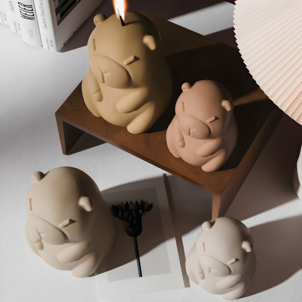 ยืน Capybara กลิ่นเทียนแม่พิมพ - Candle Making Tips บทวิจารณ์และราคา