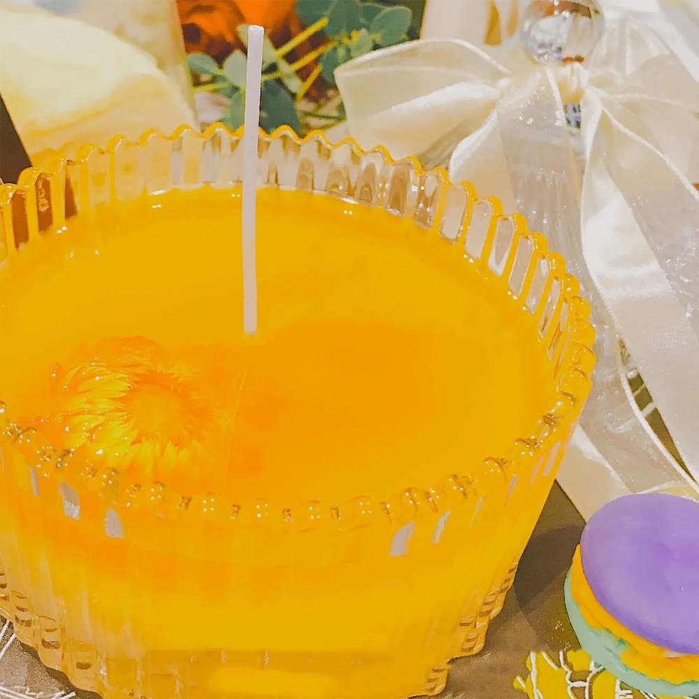 200g สีเหลืองเจลใส Jelly Wax ส - Candle Making At Home บทวิจารณ์และราคา