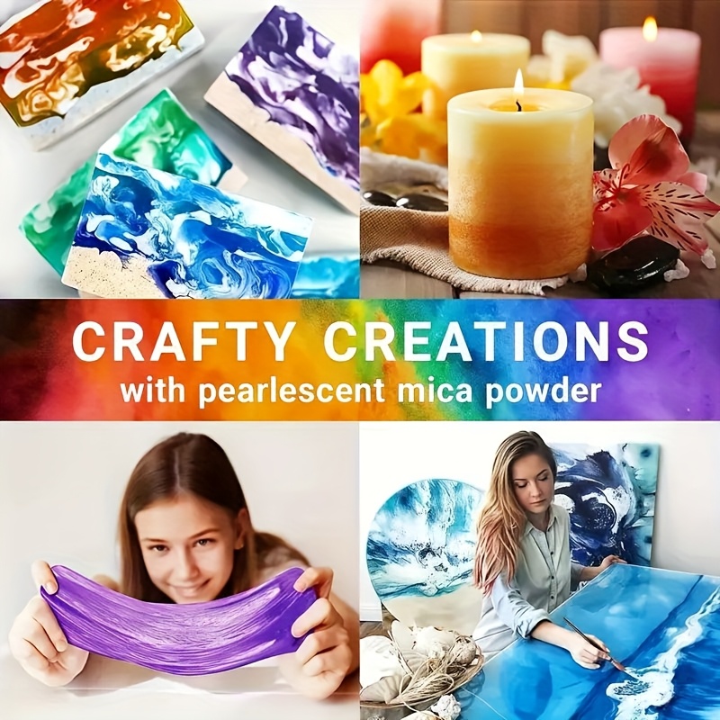 24 สี/8 สี 5 กรัม 0. ผงไมก้าปร - Candle Making At Home บทวิจารณ์และราคา