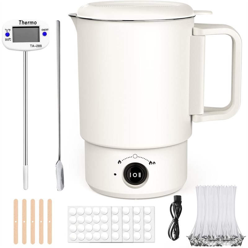 ชุดหม้อหลอมขี้ผึ้งไฟฟ้า A47U พ - Candle Making At Home บทวิจารณ์และราคา