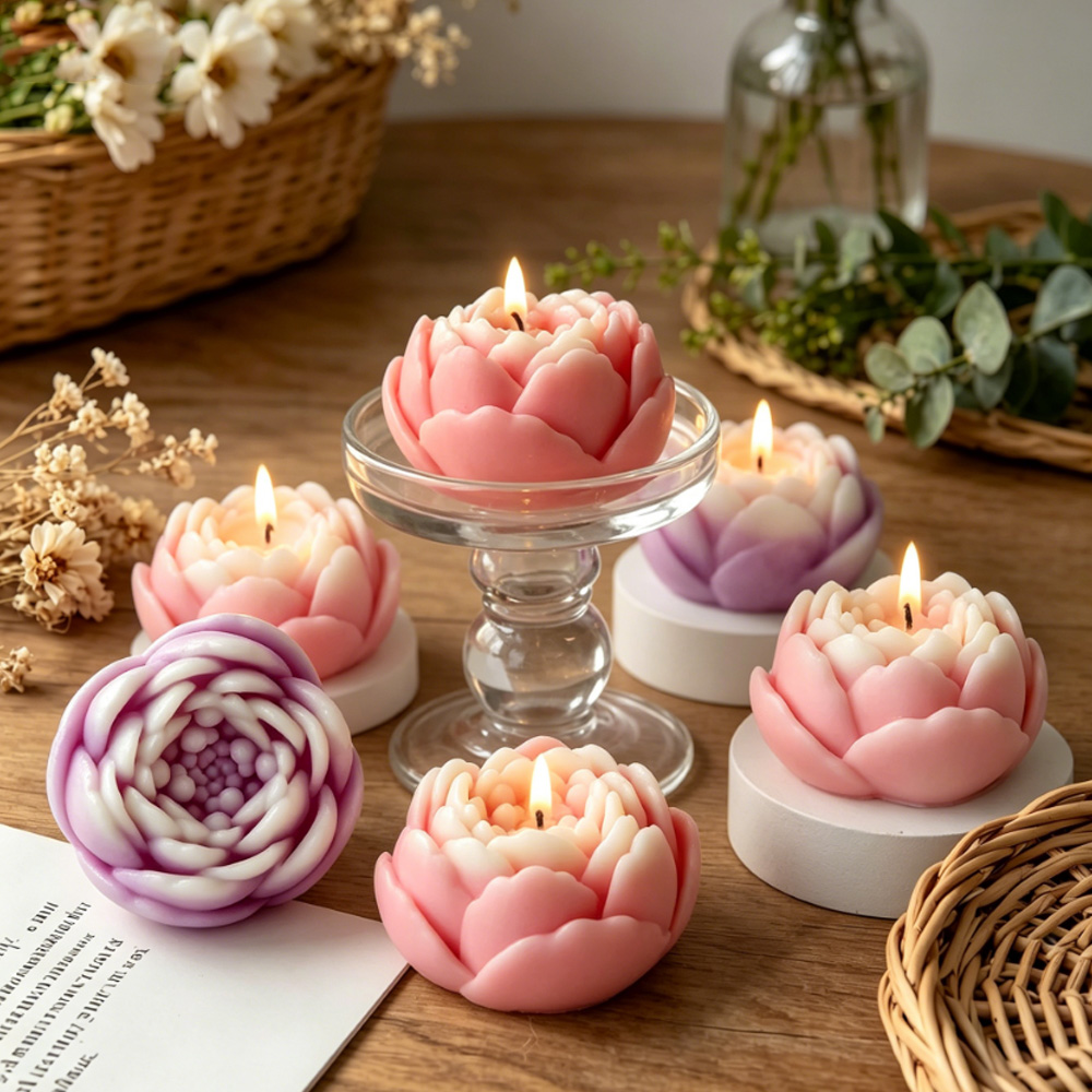 แม่พิมพ์ซิลิโคนรูปดอกไม้ 3 มิต - Candle Making Tips บทวิจารณ์และราคา