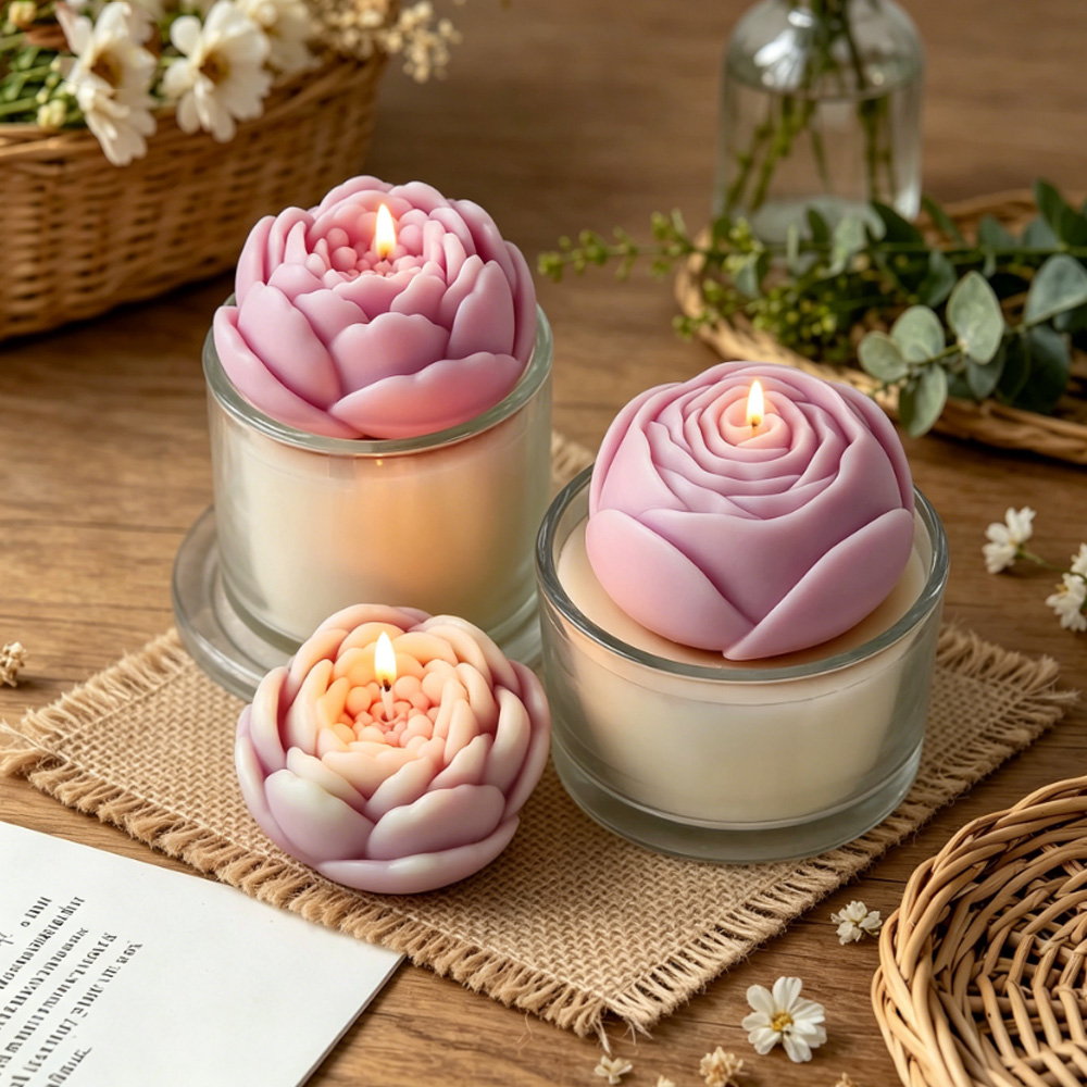 แม่พิมพ์ซิลิโคนรูปดอกไม้ 3 มิต - Candle Making Tips บทวิจารณ์และราคา