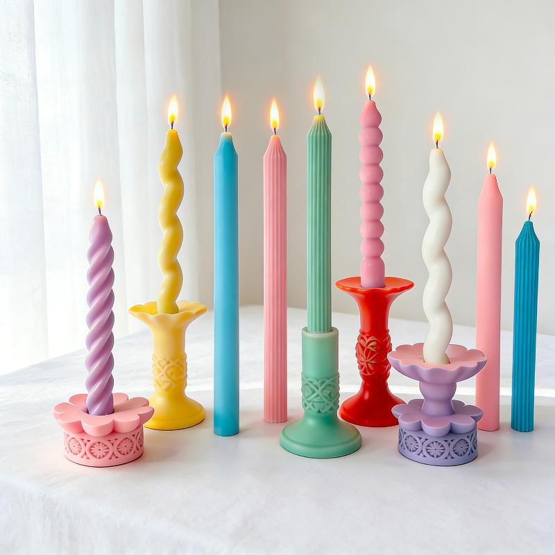 แม่พิมพ์เทียนซิลิโคนแบบเกลียวย - Candle Making Tips บทวิจารณ์และราคา