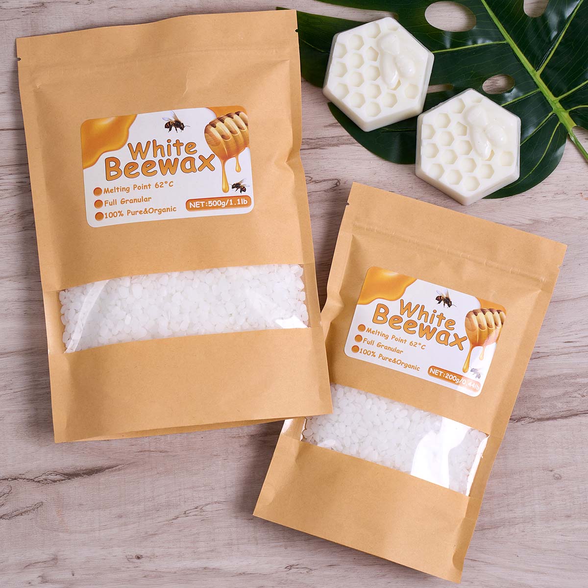 1000 กรัมขี้ผึ้งสีขาว DIY เทีย - Candle Making Kit For Beginners บทวิจารณ์และราคา