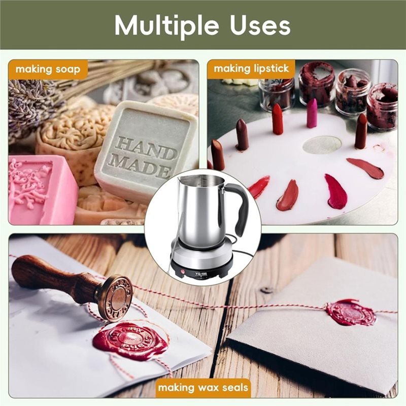 ชุดทำเทียน ABKS พร้อมแผ่นความร - Candle Making Kit For Beginners บทวิจารณ์และราคา