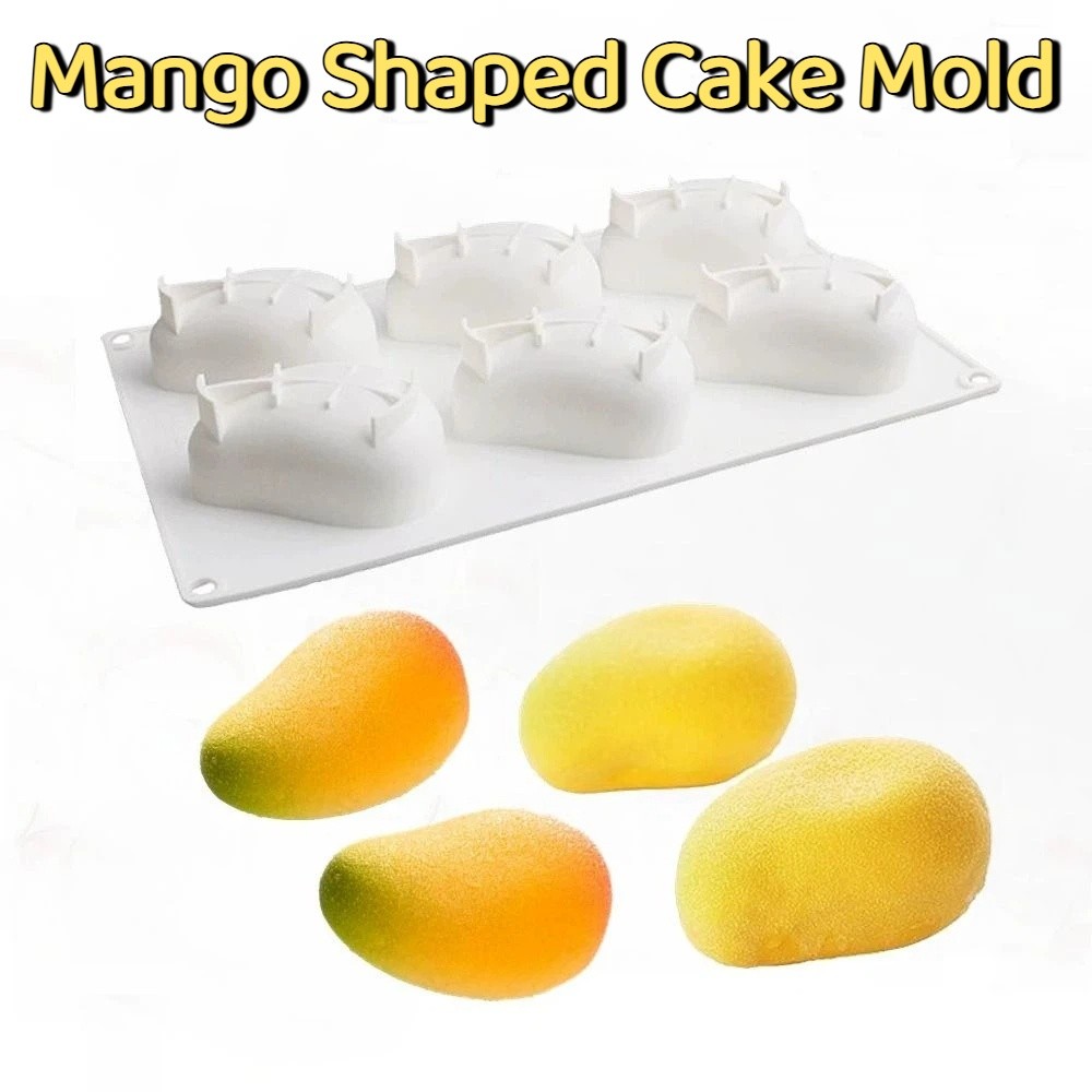 แม่พิมพ์เค้กรูปมะม่วง 6 ช่อง ป - Candle Making Things บทวิจารณ์และราคา