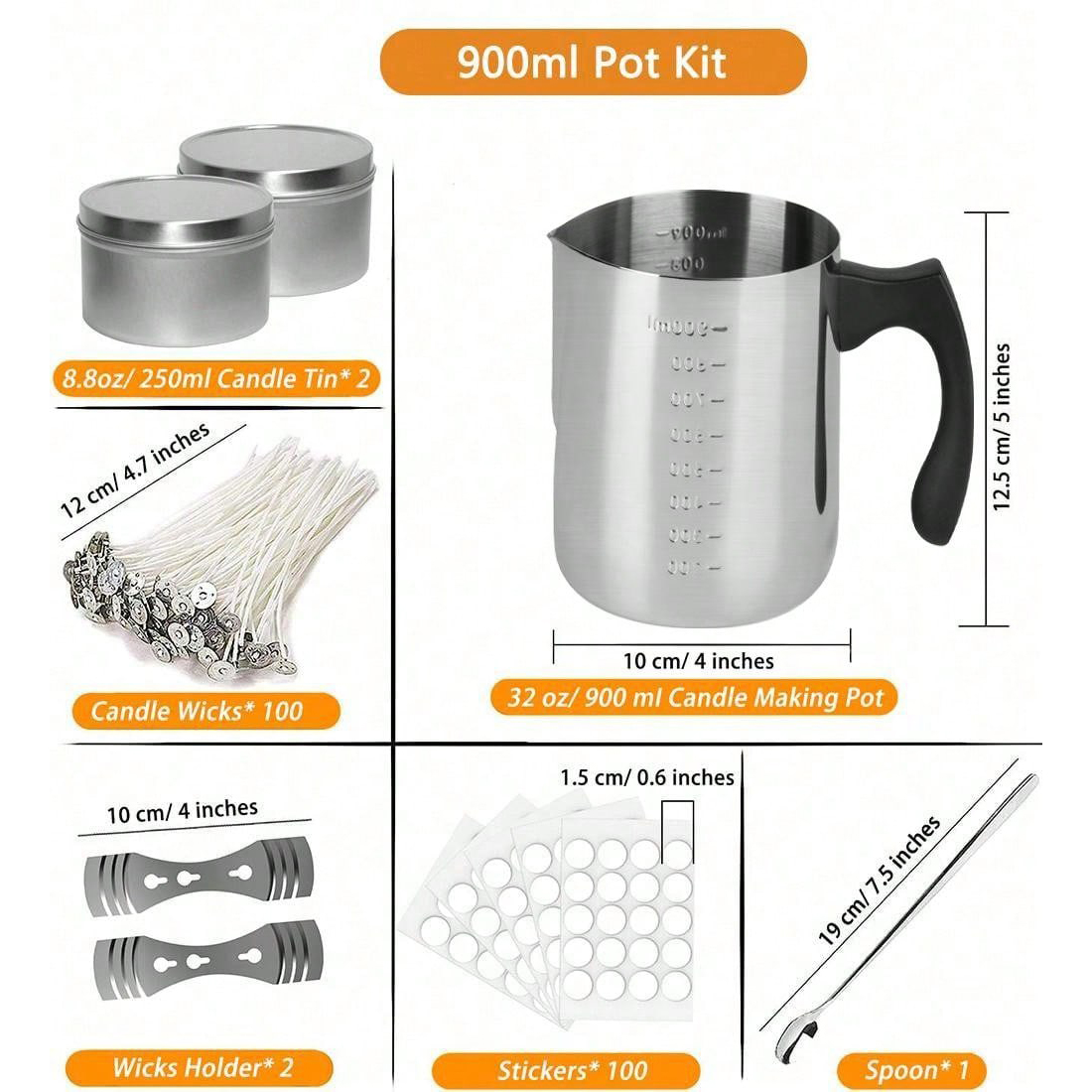 ชุดเริ่มต้นทำเทียนกลินท์มอส ปร - Candle Making Kit For Beginners บทวิจารณ์และราคา