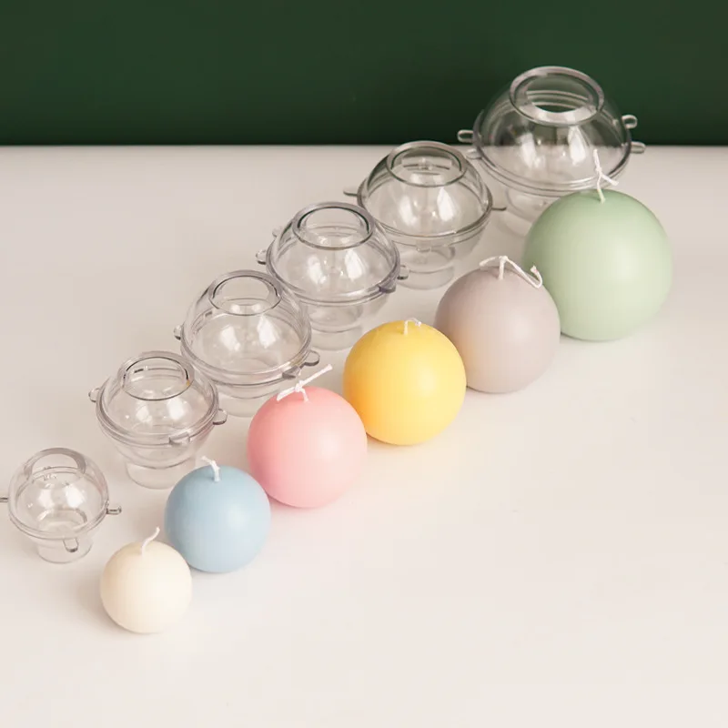 5-8 ซม.ทรงกลมเทียนแม่พิมพ์พลาส - Candle Making At Home บทวิจารณ์และราคา