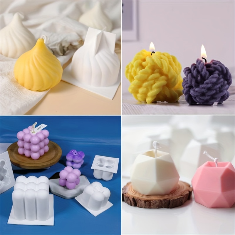 ชุดแม่พิมพ์เทียนซิลิโคน 6 ชิ้น - Candle Making Yarn บทวิจารณ์และราคา