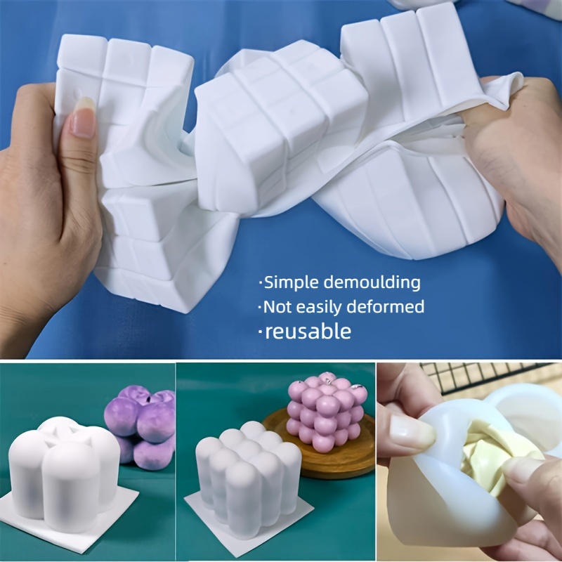 ชุดแม่พิมพ์เทียนซิลิโคน 6 ชิ้น - Candle Making Yarn บทวิจารณ์และราคา