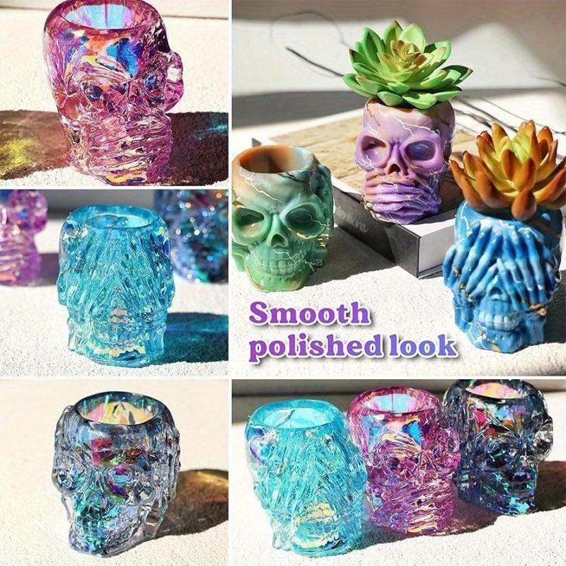 แม่พิมพ์ซิลิโคนเรซินรูปหัวกะโห - Candle Making Moulds บทวิจารณ์และราคา
