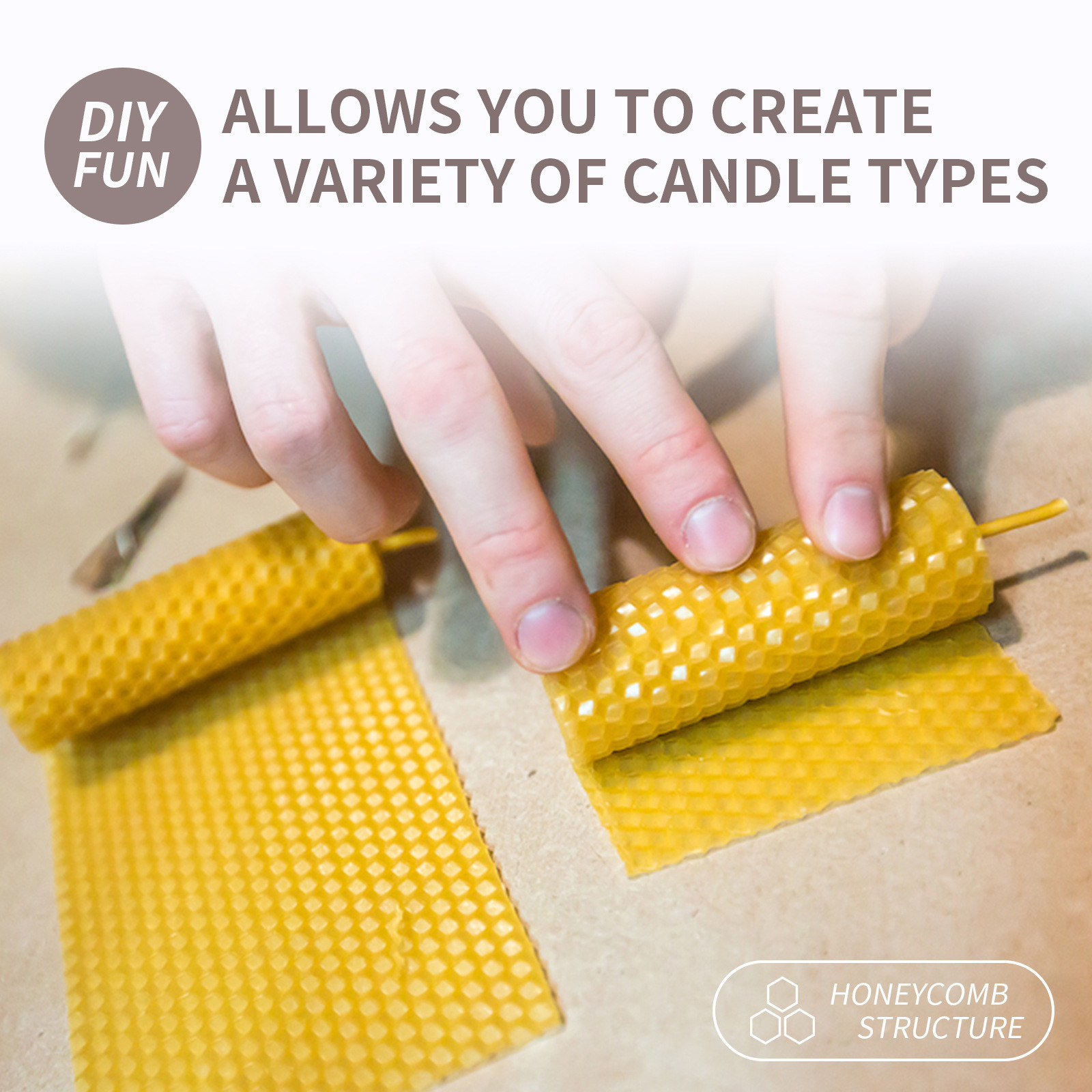 10/20/30pcs ขี้ผึ้งธรรมชาติแผ่ - Candle Making Kit Beeswax บทวิจารณ์และราคา