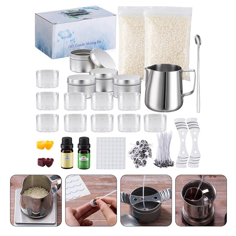 1ชุดเทียนอุปกรณ์ DIY เทียนทำ K - Candle Making Kit For Beginners บทวิจารณ์และราคา