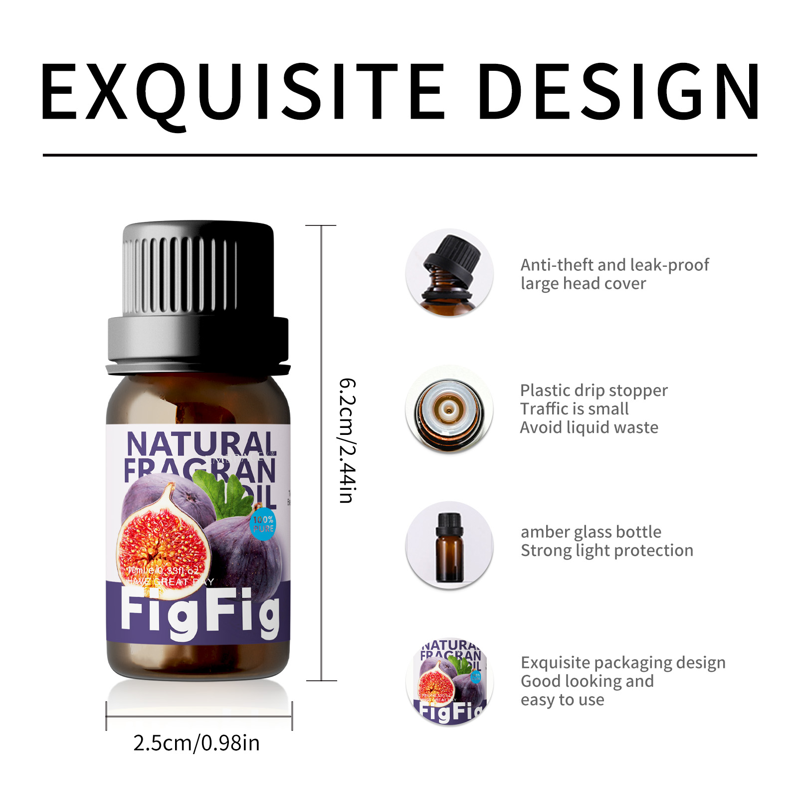 น้ำมันหอมระเหยจากผลฟิก 10 มล.  - Candle Making Fragrance Oils บทวิจารณ์และราคา