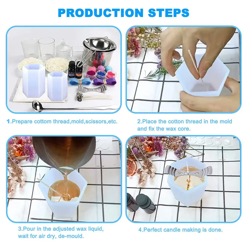 กระบอกซิลิโคนเทียนแม่พิมพ์เรซิ - Candle Making Tips บทวิจารณ์และราคา