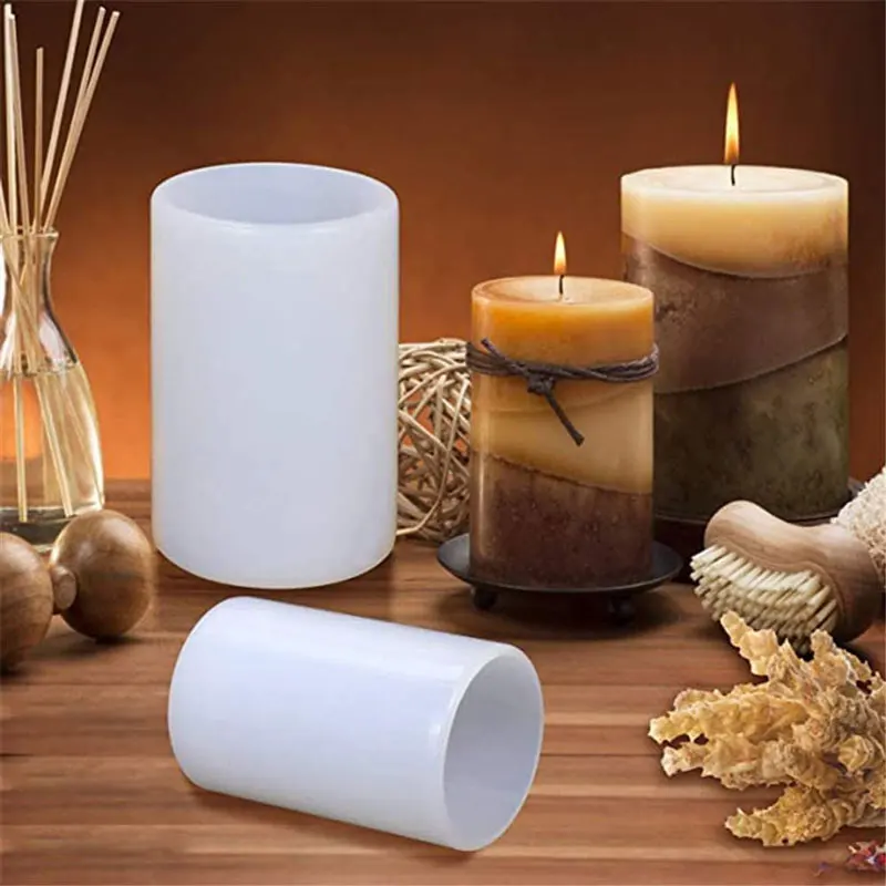 กระบอกซิลิโคนเทียนแม่พิมพ์เรซิ - Candle Making Tips บทวิจารณ์และราคา