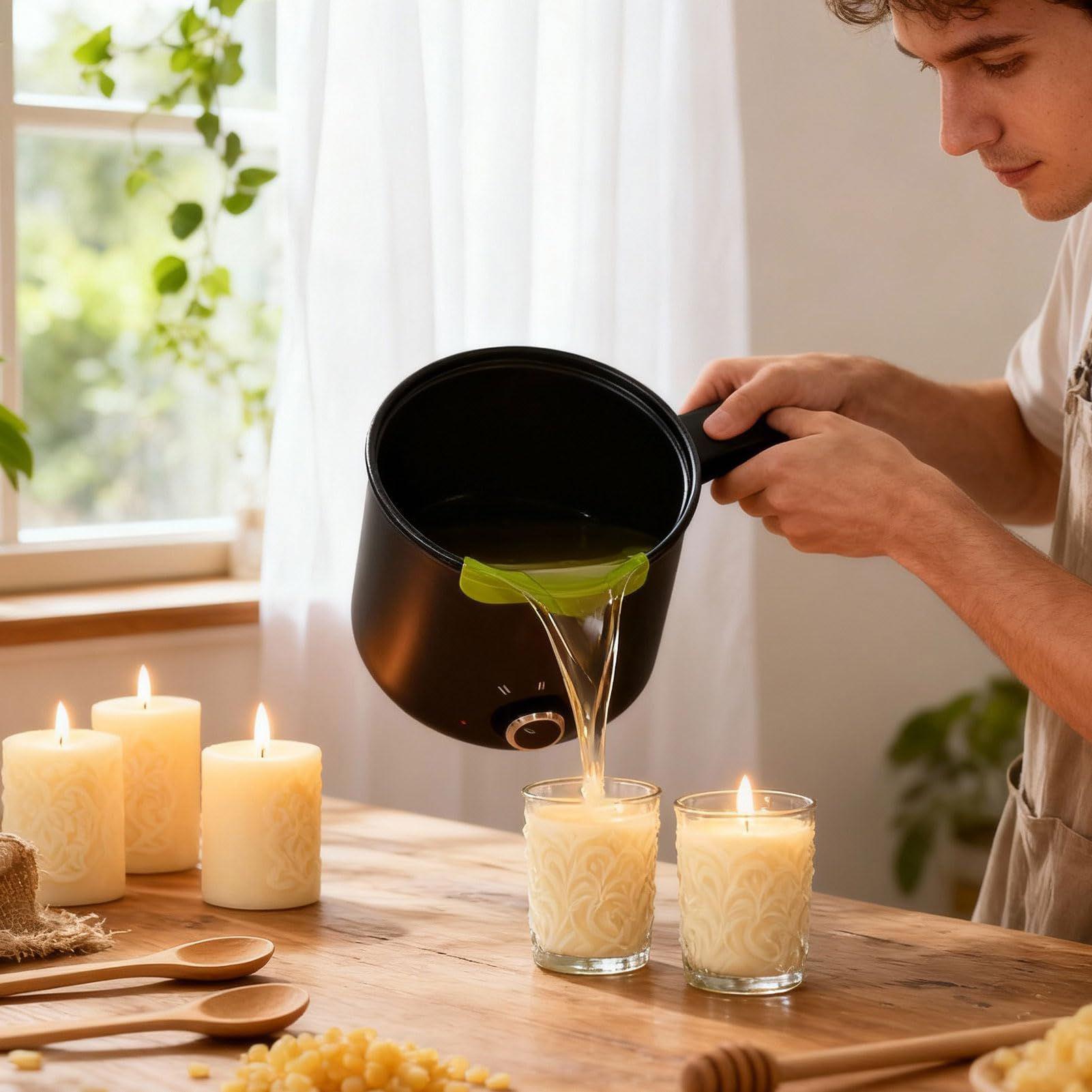หม้อหลอมเทียน 1.5 ลิตร ขนาดใหญ - Candle Making At Home บทวิจารณ์และราคา