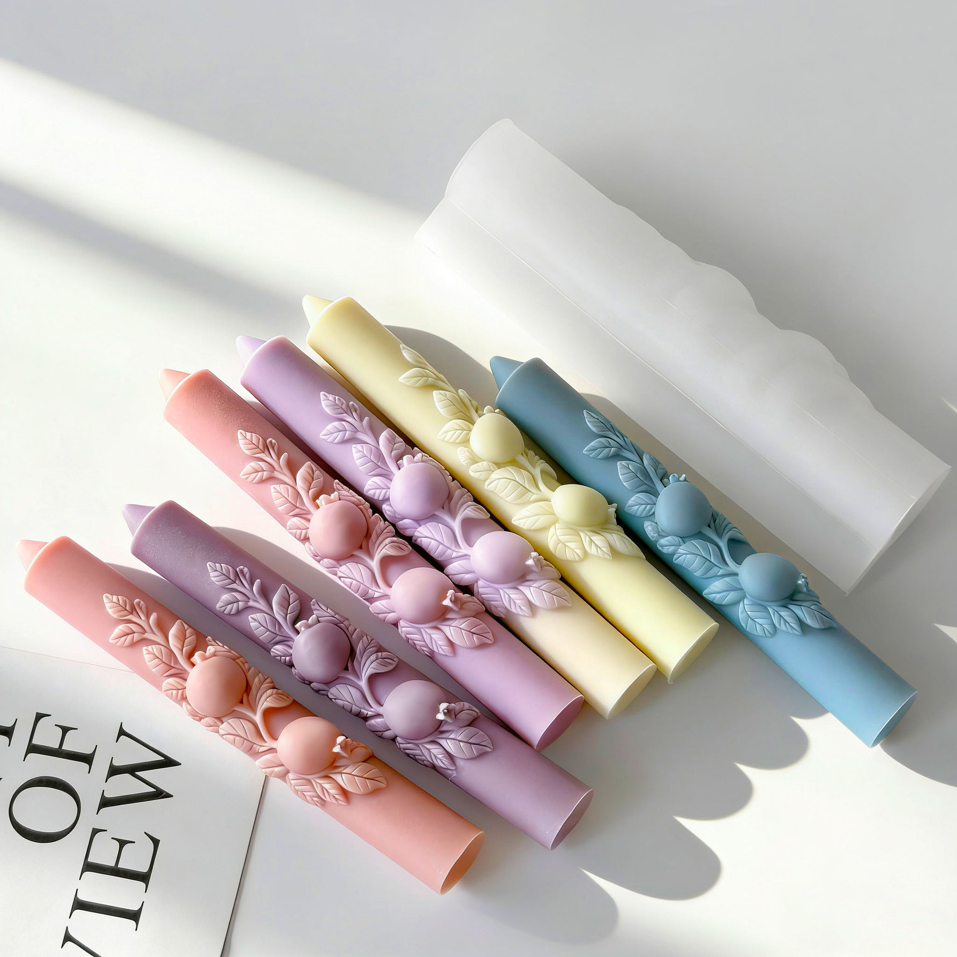 แม่พิมพ์เทียนซิลิโคนรูปทรงแท่ง - Candle Making Tips บทวิจารณ์และราคา