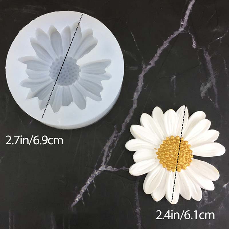 DIY เทียนแม่พิมพ์ซิลิโคน Daisy - Candle Making Tips บทวิจารณ์และราคา