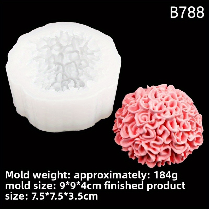 ดาวเรืองแม่พิมพ์ซิลิโคน DIY ดอ - Candle Making Moulds บทวิจารณ์และราคา