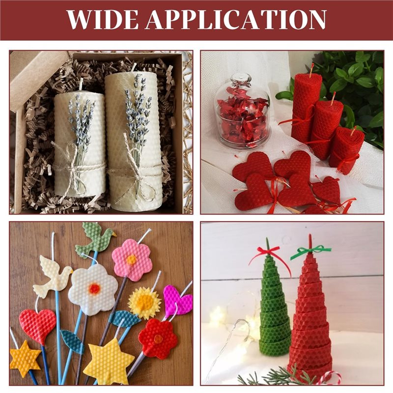 ชุดอุปกรณ์ทำเทียน J1UL1N ประกอ - Candle Making Kit Beeswax บทวิจารณ์และราคา