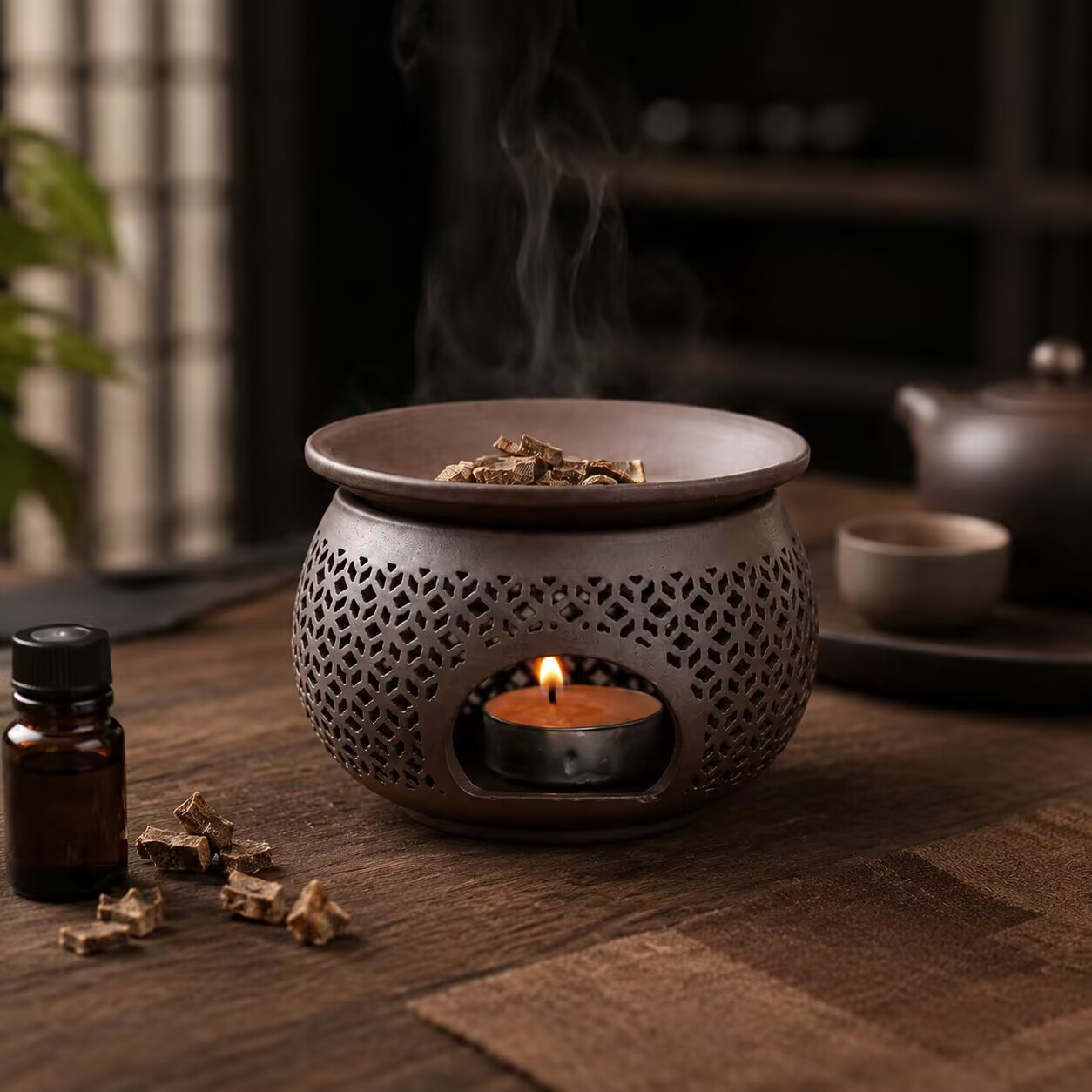เตาเผาเครื่องหอมเซรามิกแกะสลัก - Candle Making Fragrance Oils บทวิจารณ์และราคา