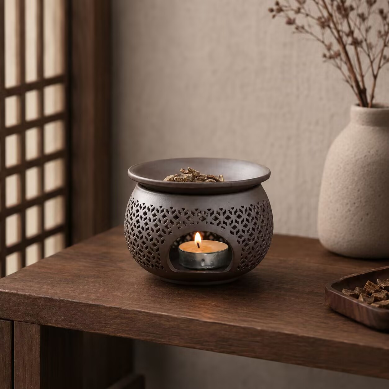เตาเผาเครื่องหอมเซรามิกแกะสลัก - Candle Making Fragrance Oils บทวิจารณ์และราคา